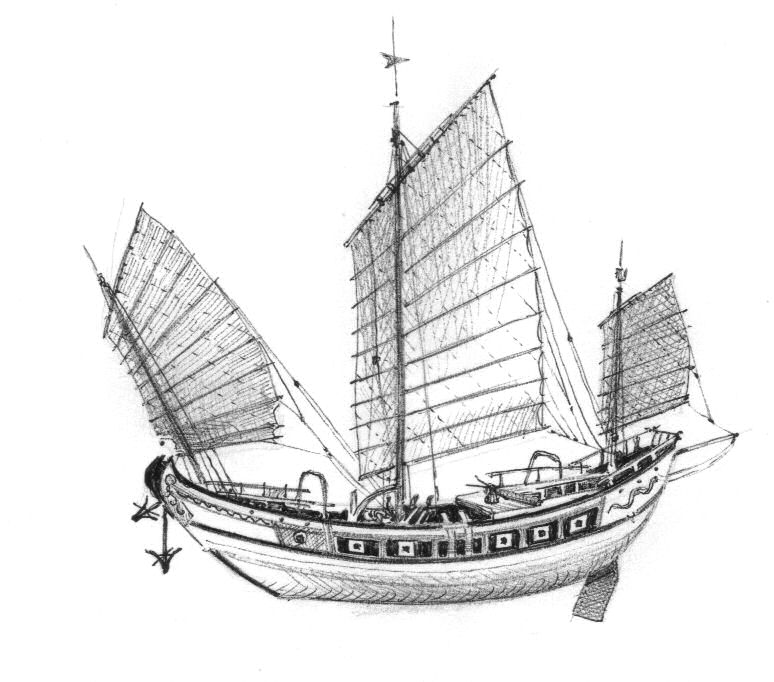 29 - giunca di Fou Kien - Etienne Sigaut - Museo Storico Navale Venezia